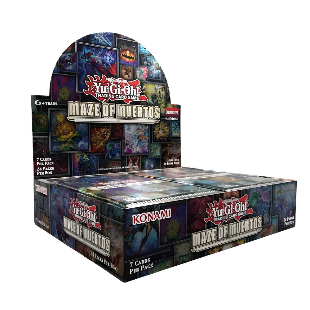Konami Sammelkarte Yu-Gi-Oh Maze of Muertos Display 24 Booster Zombie Karten