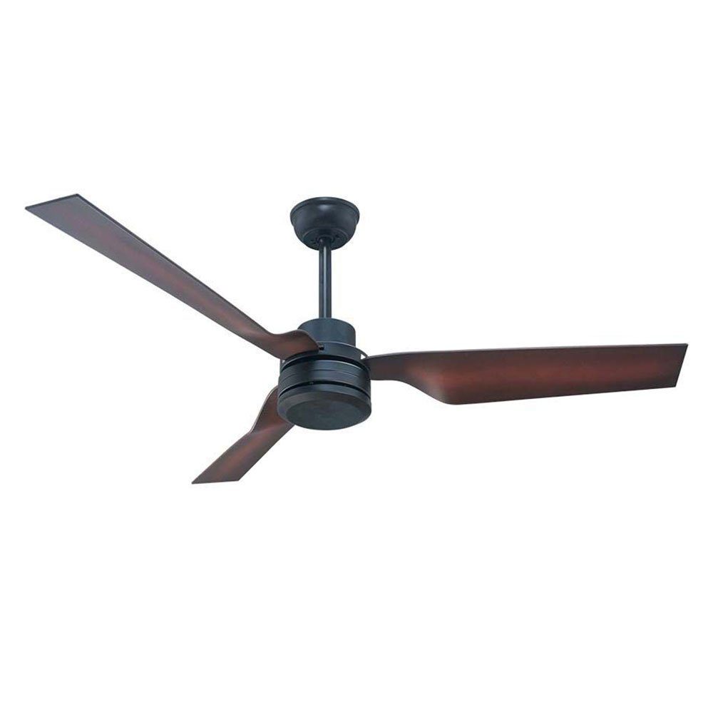 Lüfter, schwarz Decken Fernbedienung Deckenventilator, braun Ventilator etc-shop Wohnzimmer mit