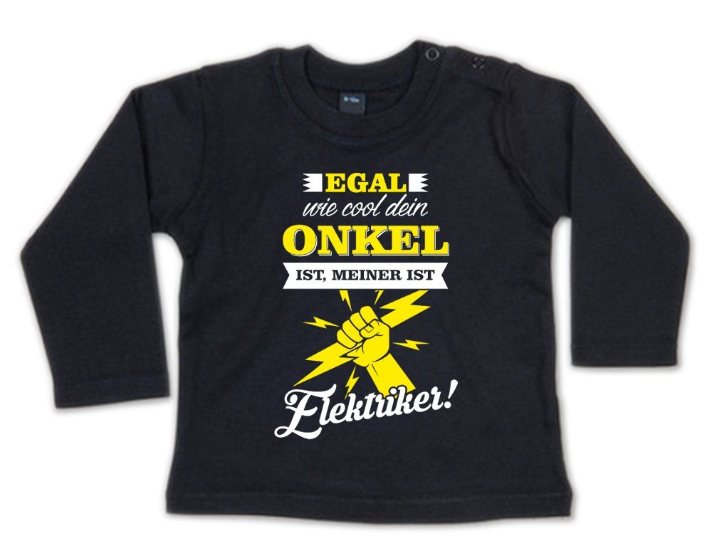 Ggraphics Longsleeve Egal wie cool Dein Onkel ist, meiner ist