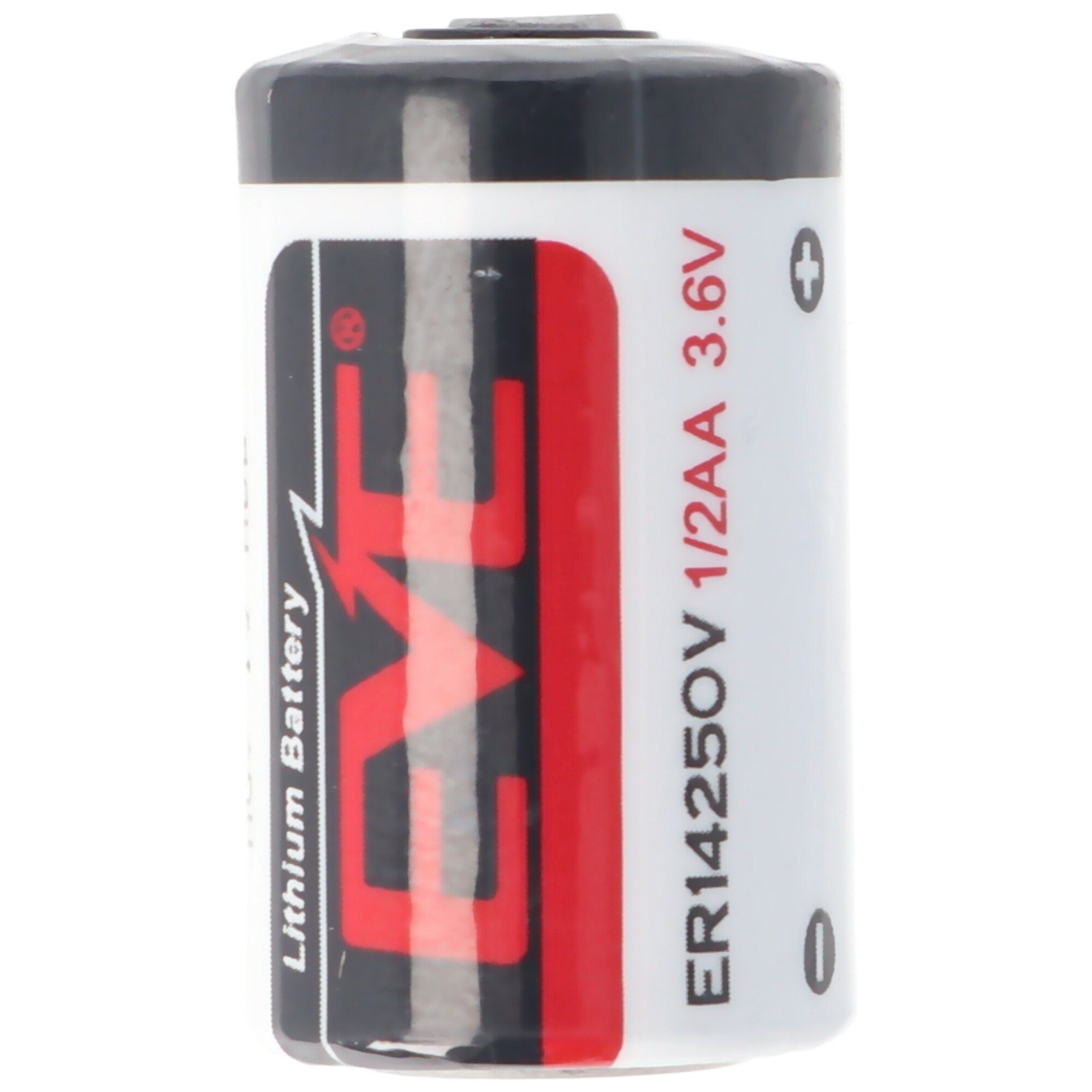 EVE Eve Lithium 3,6V Batterie ER14250V 1/2AA Batterie -55 °C bis 85 °C Gr Batterie, (3,6 V)