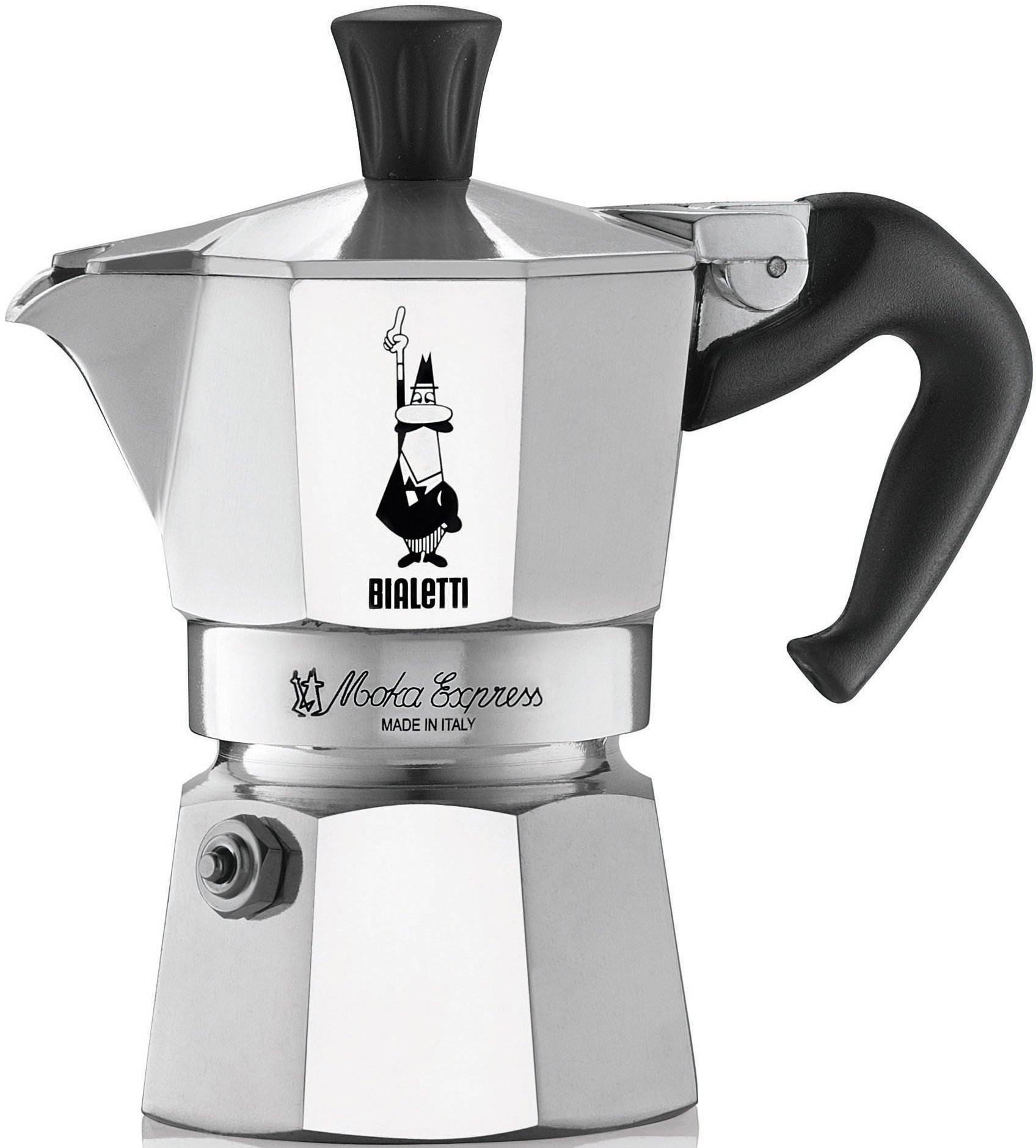 BIALETTI Espressokocher, 0,06l Kaffeekanne, Aluminium