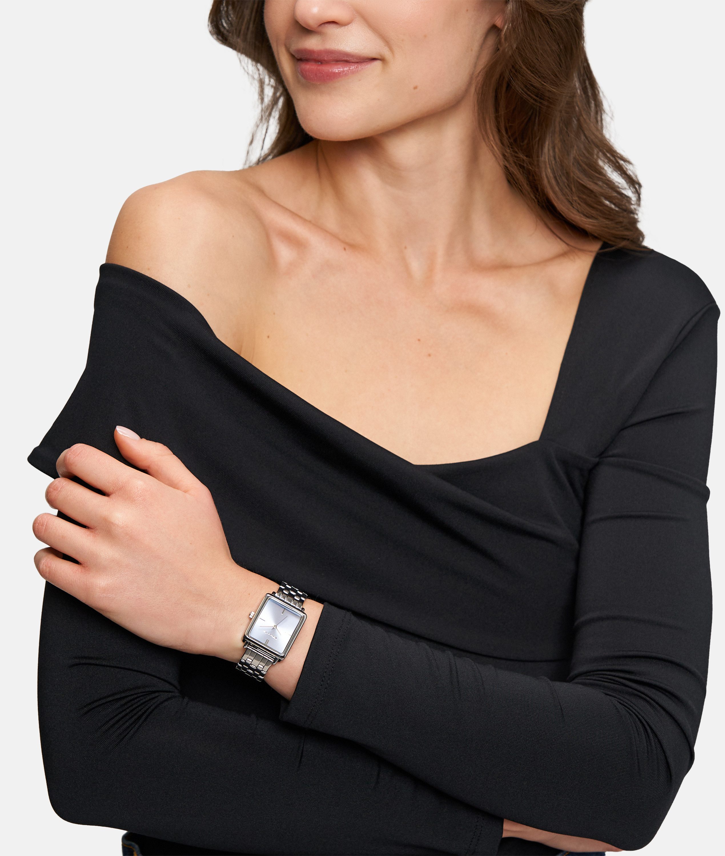 Tamaris Quarzuhr The Bicolor Square Edelstahl günstig online kaufen