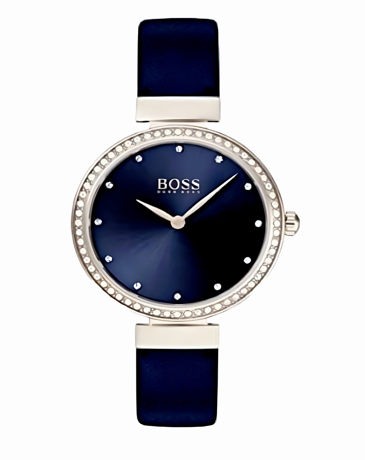 bar, blaues BOSS CELEBRATION Quarzuhr 3 Damenarmbanduhr, Wasserabweisend Zifferblatt bis 1502477