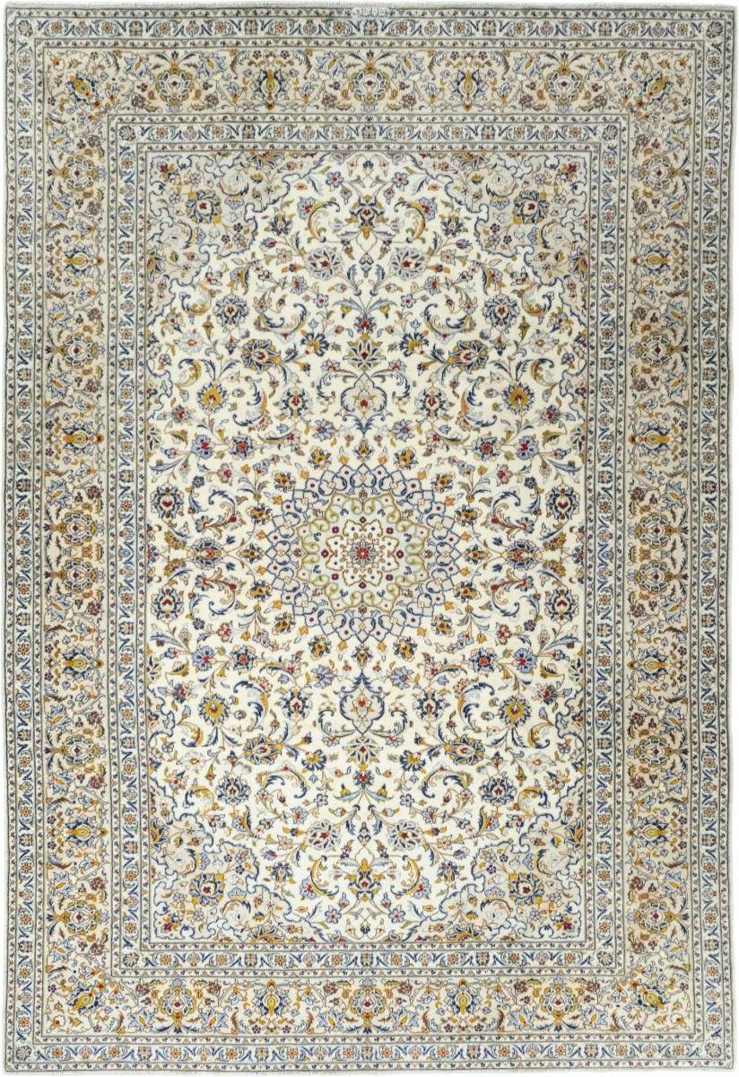 Orientteppich Keshan 248x357 Handgeknüpfter Orientteppich / Perserteppich, Nain Trading, rechteckig, Höhe: 12 mm