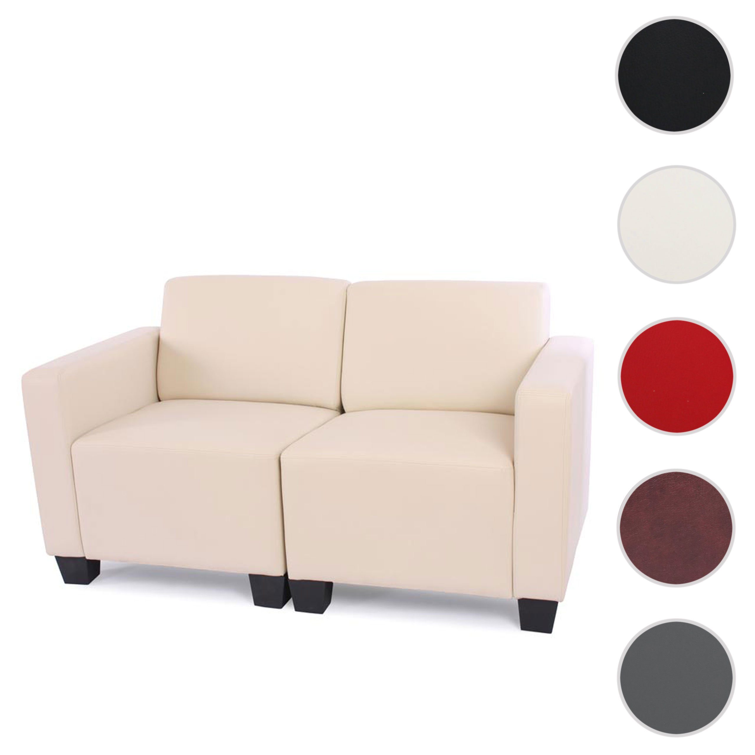 MCW Sofa Moncalieri-So, Set, bequeme Polsterung, Erweiterbar mit weiteren Elementen der Lyon-Serie