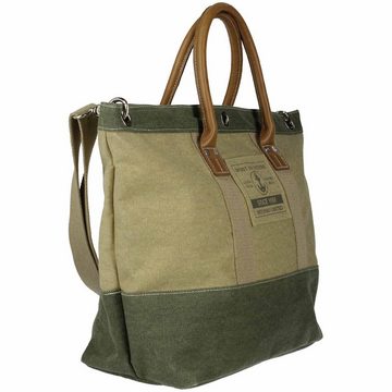 Antonio Umhängetasche Antonio Beach Bag - Saint-Tropez Green Olive Medium Saint-Tropez beige (1-tlg)