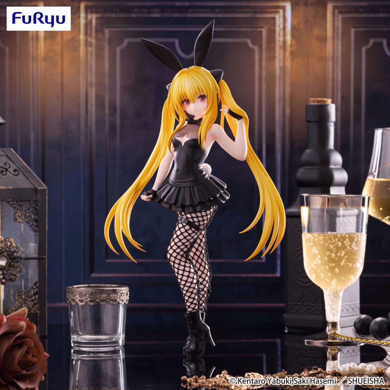 FuRyu Erotik-Actionfigur To Love-Ru Darkness BiCute Bunnies PVC Statue Konjiki no Yami 26 cm