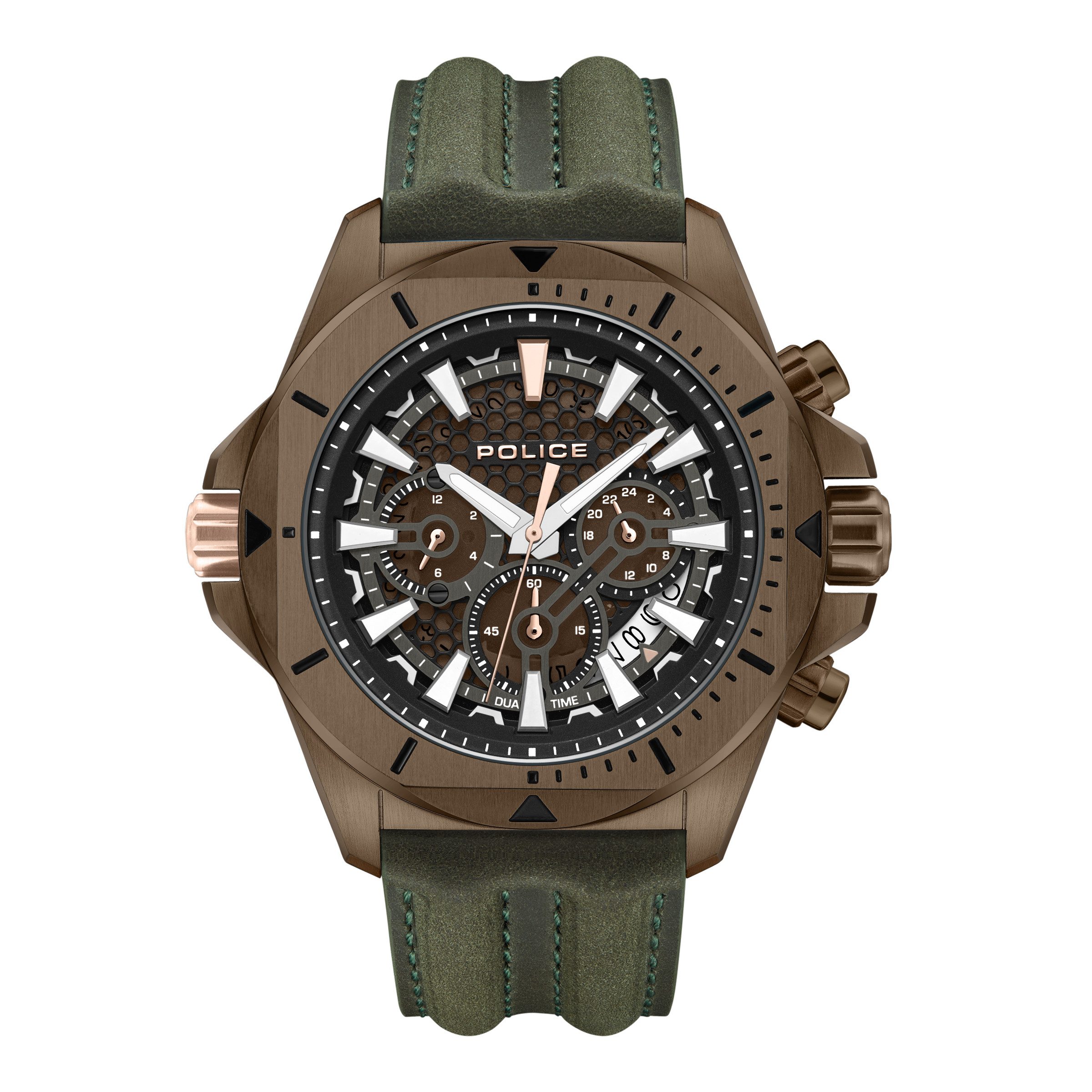Quarzuhr Quarzuhr Herrenuhr 46 Quarz Herren