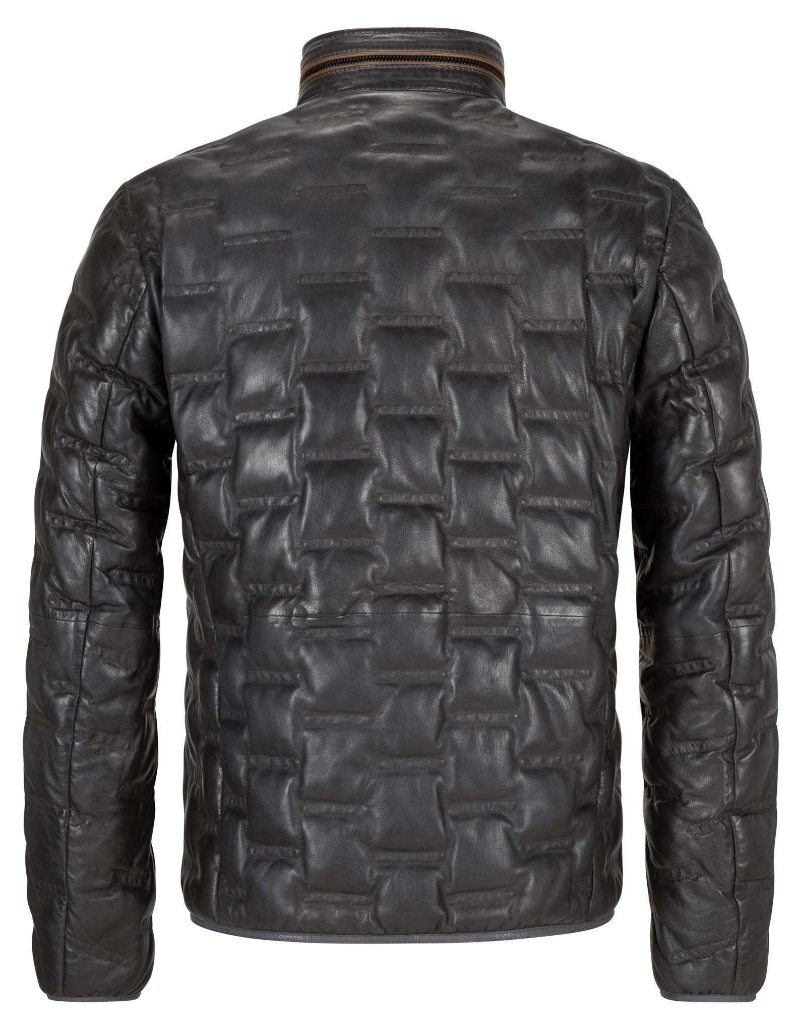 Milestone Lederjacke MS-Aversa Steppjacke aus Lammleder