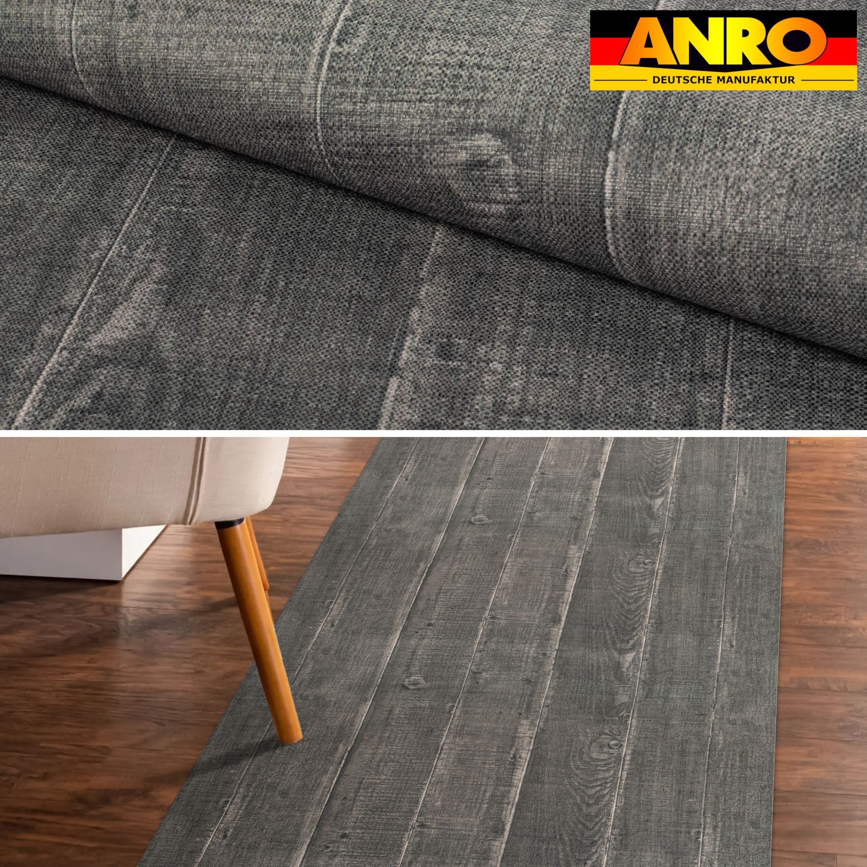 ANRO Küchenläufer RANNA Hochwertig Küchenteppich Teppich Textil, Eckig, Bod günstig online kaufen