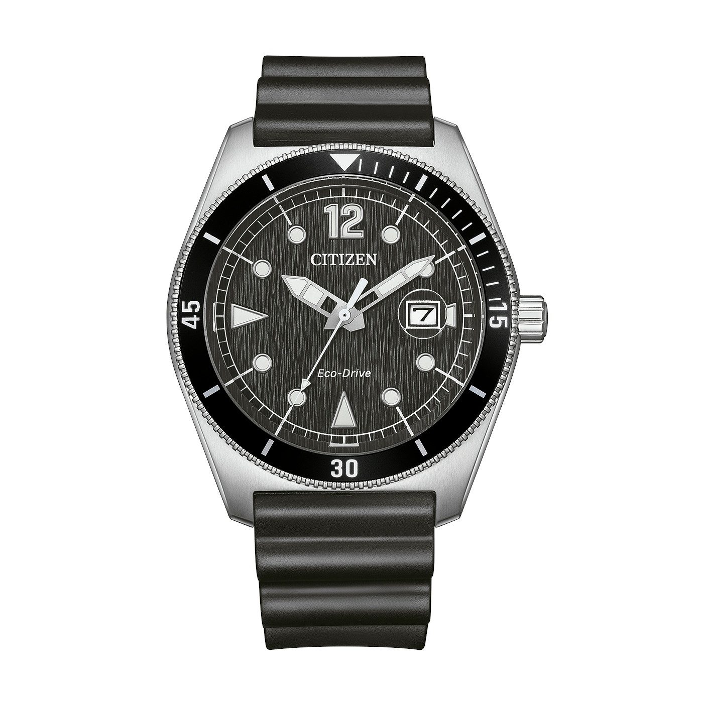Citizen Solaruhr Eco-Drive Day Date AW1889-00E, Armbanduhr, Herrenuhr, analog, Big Date, Batterie-Entladungsanzeige
