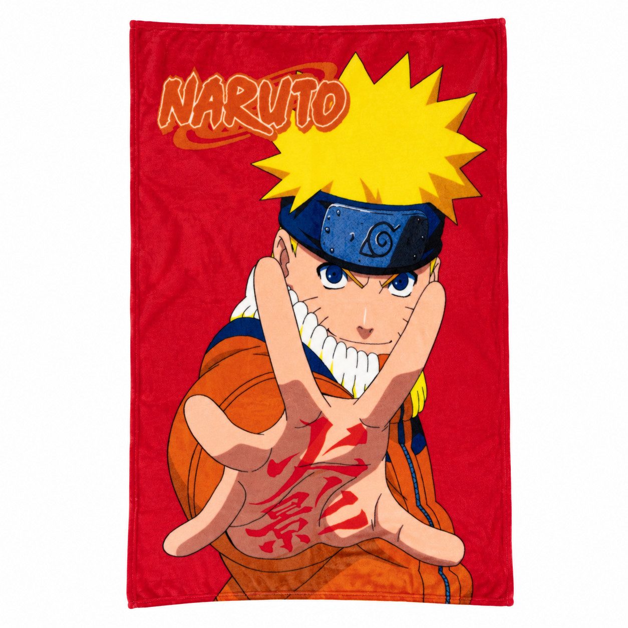Wohndecke Anime Naruto Shippuden Kinder Flanell Decke Kuscheldecke 110x150 cm, Naruto