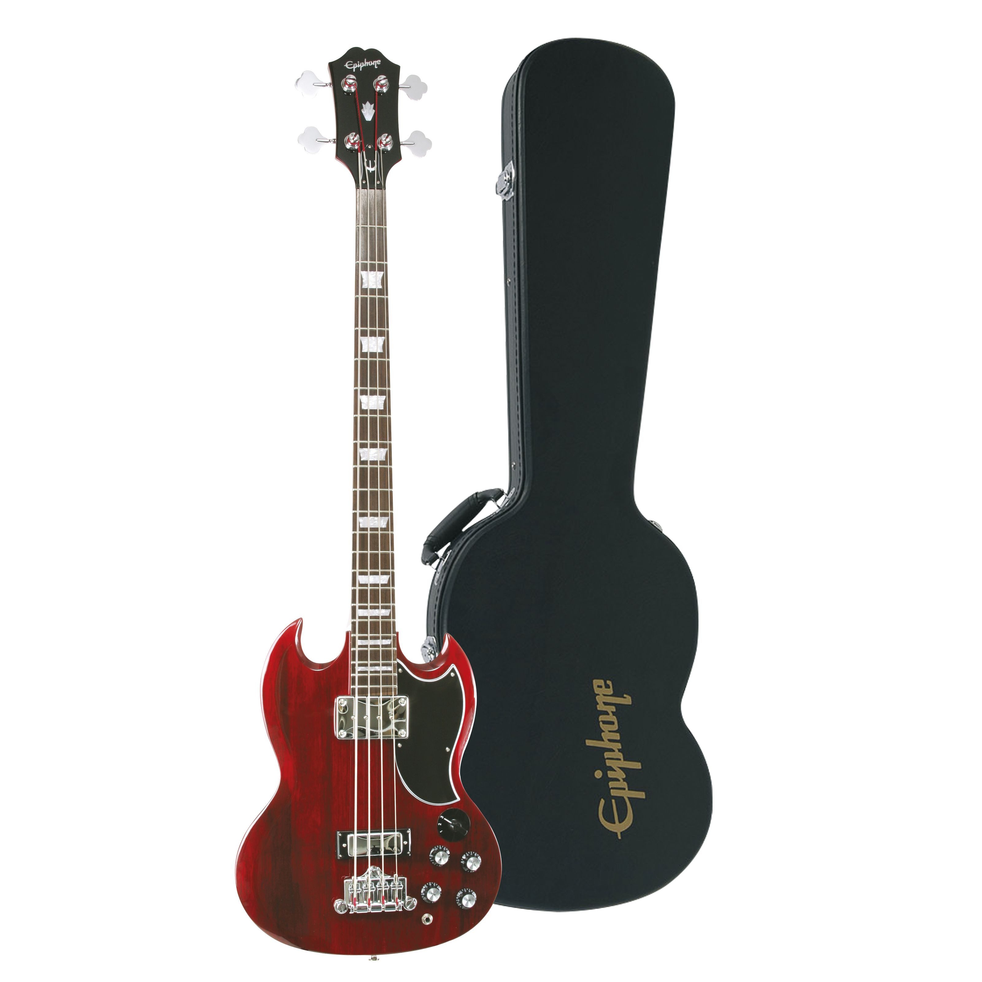 Epiphone E-Bass, Электрические басы, Bass-Sets, EB-3 Bass CH - Pack basse électrique-Set