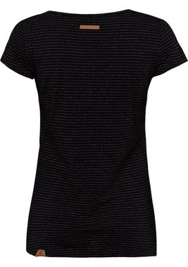 Ragwear T-Shirt MINT STRIPES O im Streifen-Ringel-Design