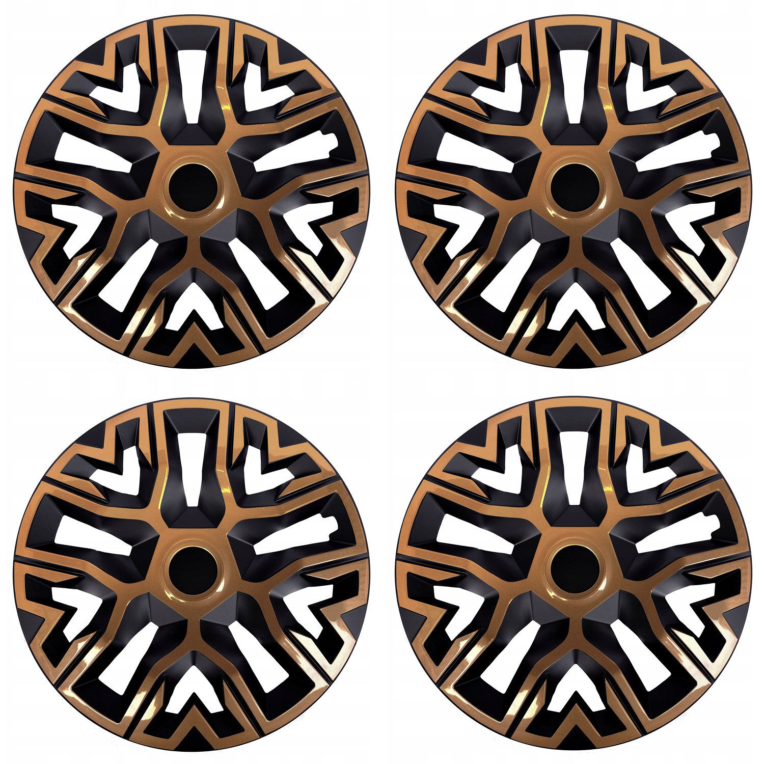 NRM Radkappen The Best, 16 in Zoll, copper/schwarz/braun