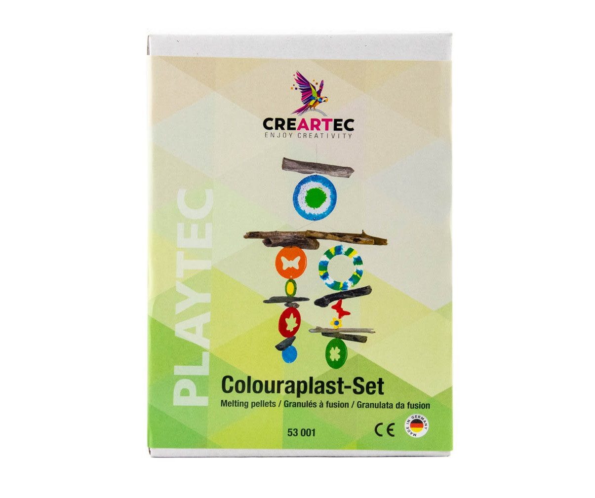 Kreativset 53001, Colouraplast Schmelzgranulat