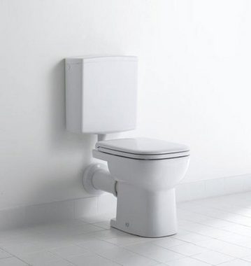 Duravit WC-Komplettset Duravit Stand-WC D-CODE ti 350x480mm Abg