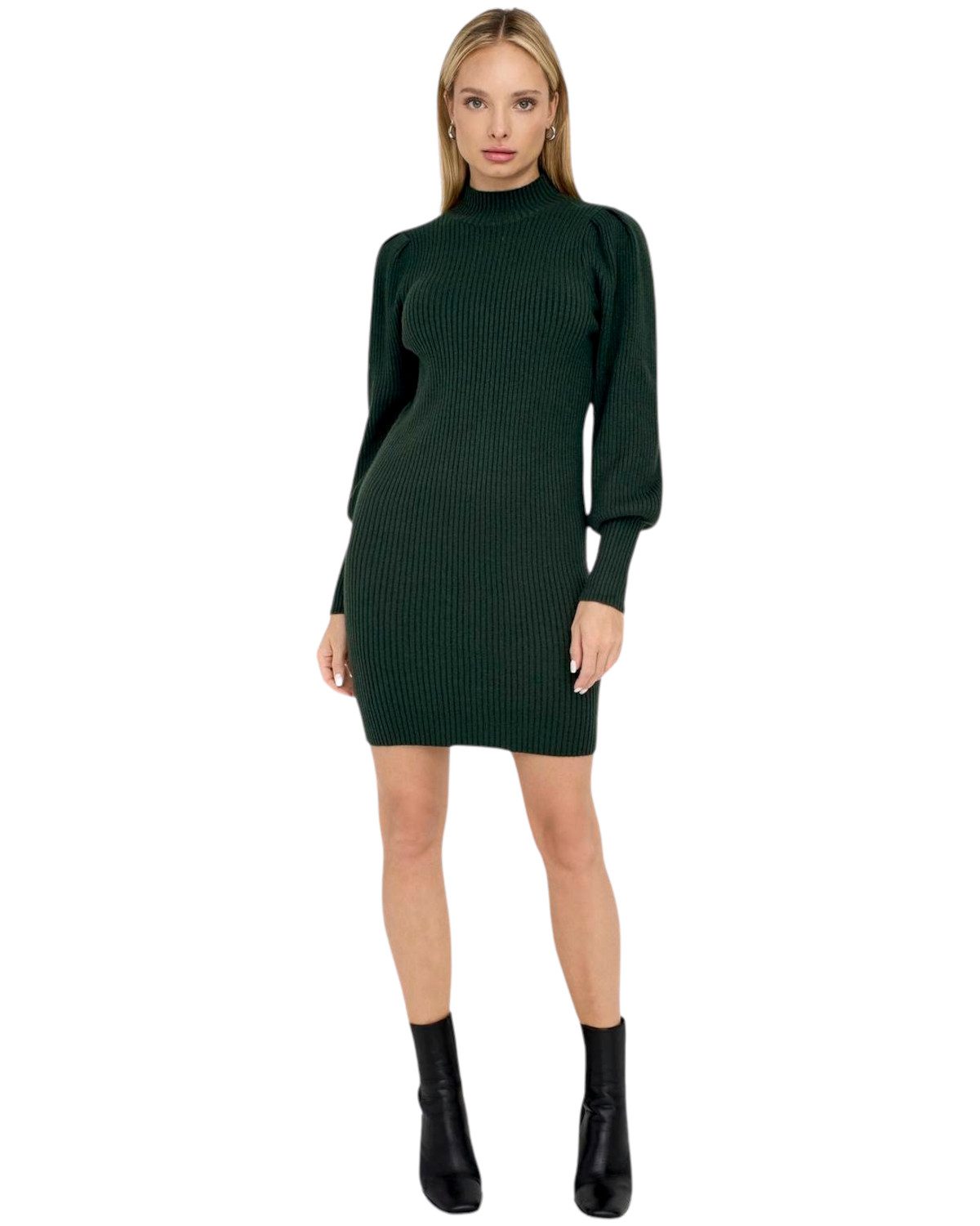 ONLY Strickkleid langarm Basic Kleid günstig online kaufen