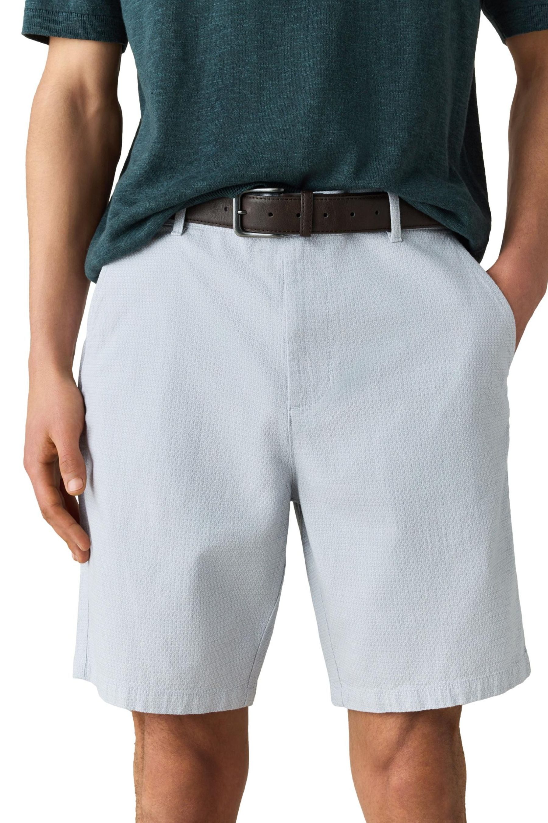 Next Shorts Chino-Shorts mit Gürtel (2-tlg)