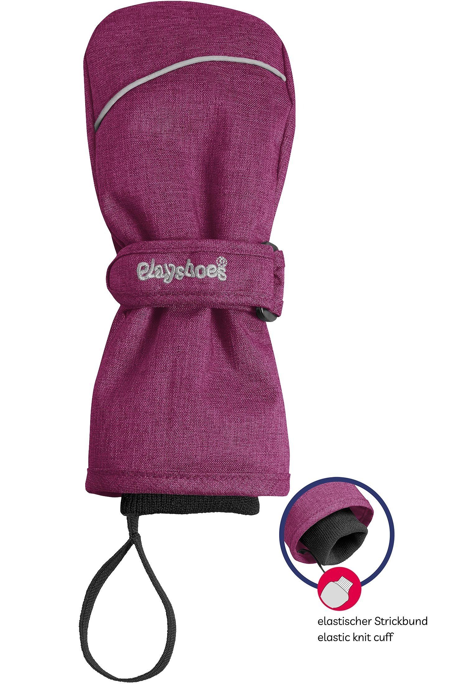 Playshoes Skihandschuhe Playshoes Fäustling uni rutschhemmender Innenhandbesatz