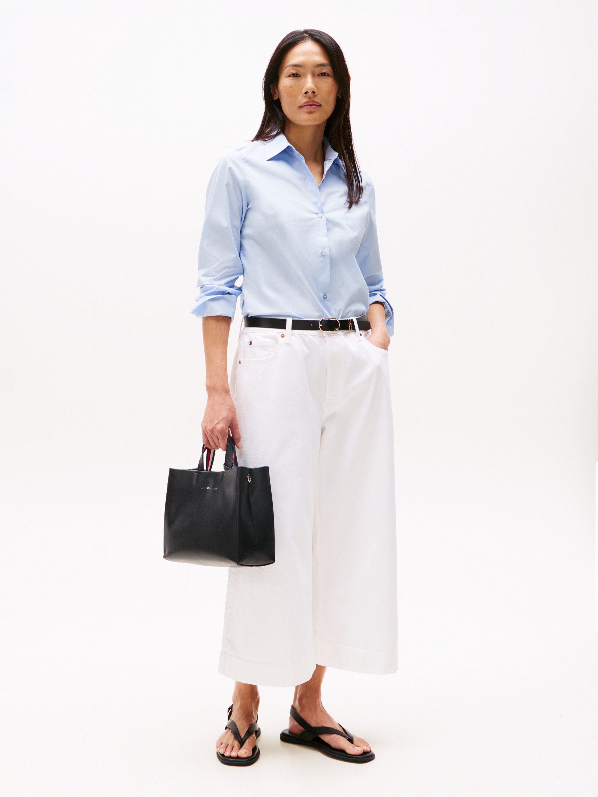 Tommy Hilfiger Henkeltasche TH ESTABLISHED MED SHOPPER, Damen-Umhängetasche günstig online kaufen