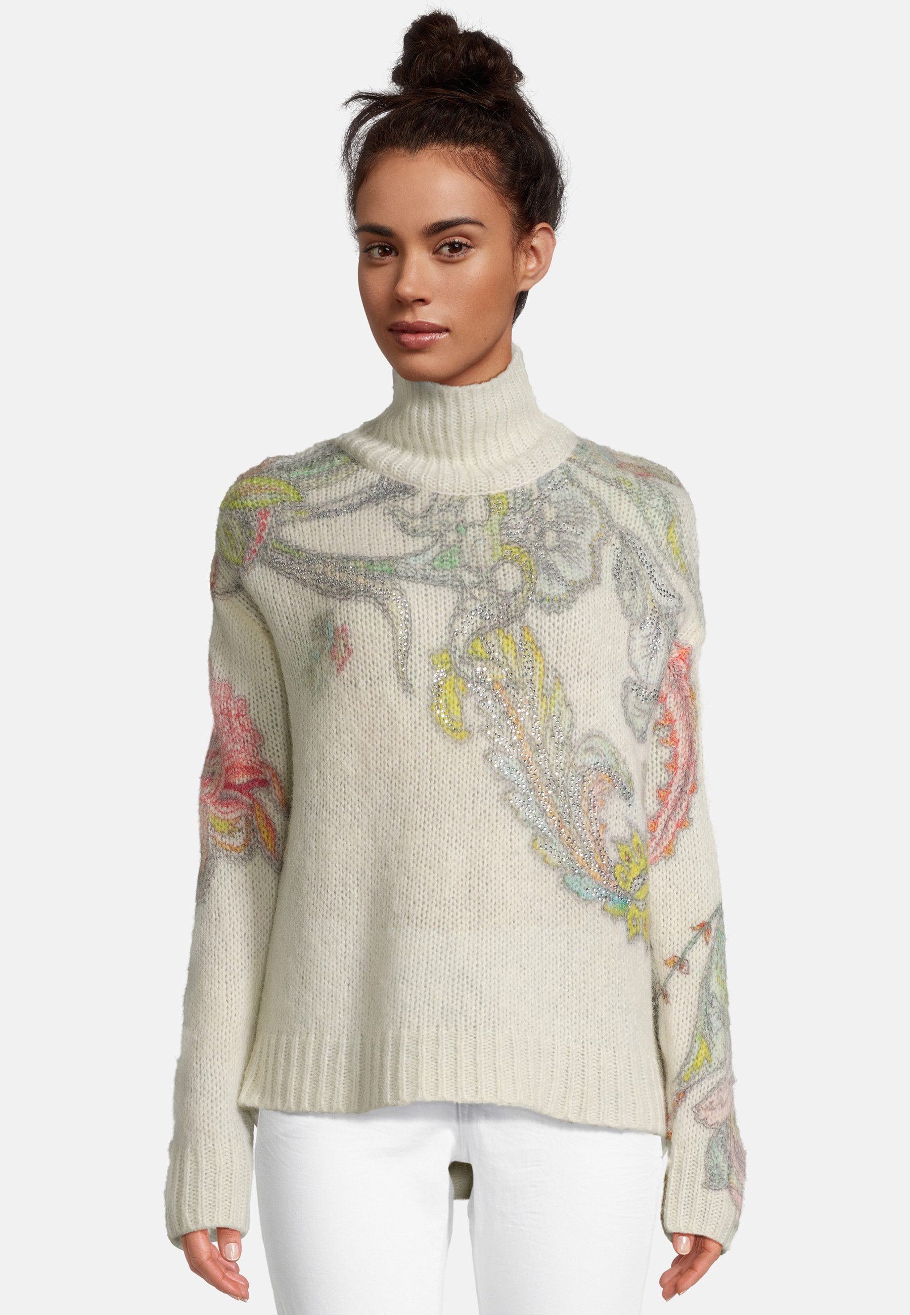 Princess goes Hollywood Strickpullover mit Schmucksteinen günstig online kaufen