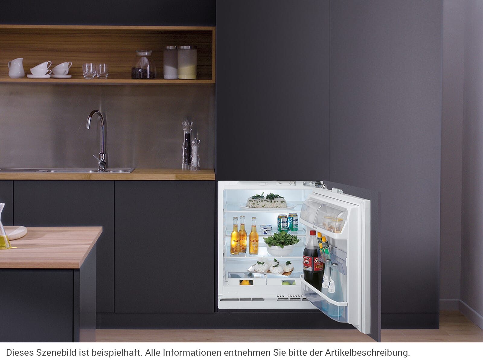 BAUKNECHT Kühlschrank KSU8VF2E, 0.0 cm hoch