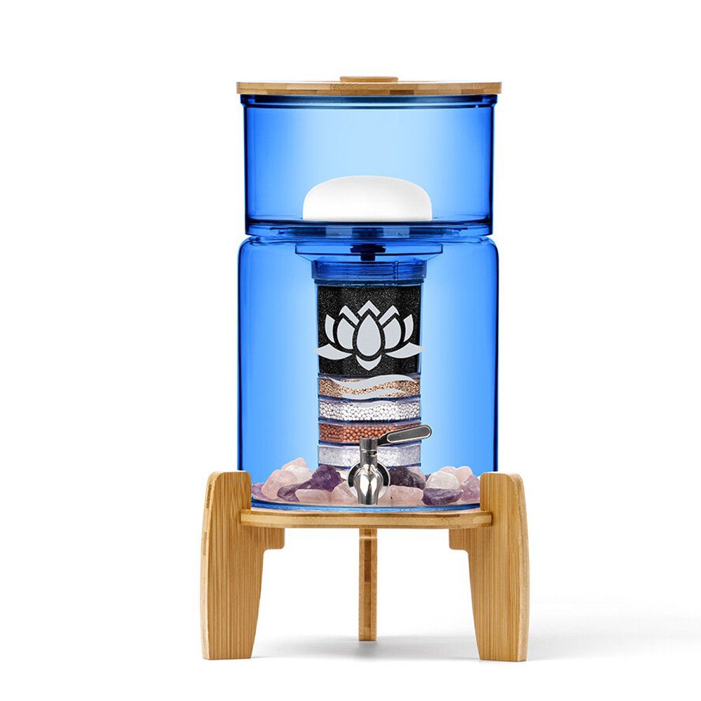 Lotus Vita Wasserfilter Glas-Wasserspender Kaito Mini 5L - Lotus Fontana