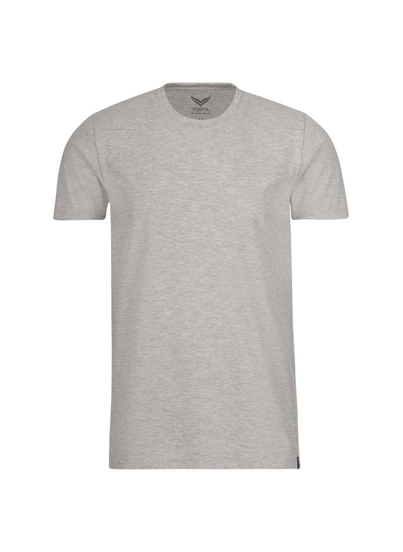 Trigema T-Shirt "TRIGEMA Slim Fit T-Shirt aus DELUXE Baumwolle" 1 Stk. tlg. günstig online kaufen