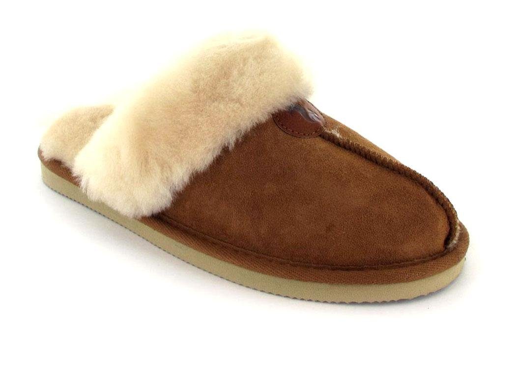 thies Sheepskin Pantoffel Hausschuh Lammfell