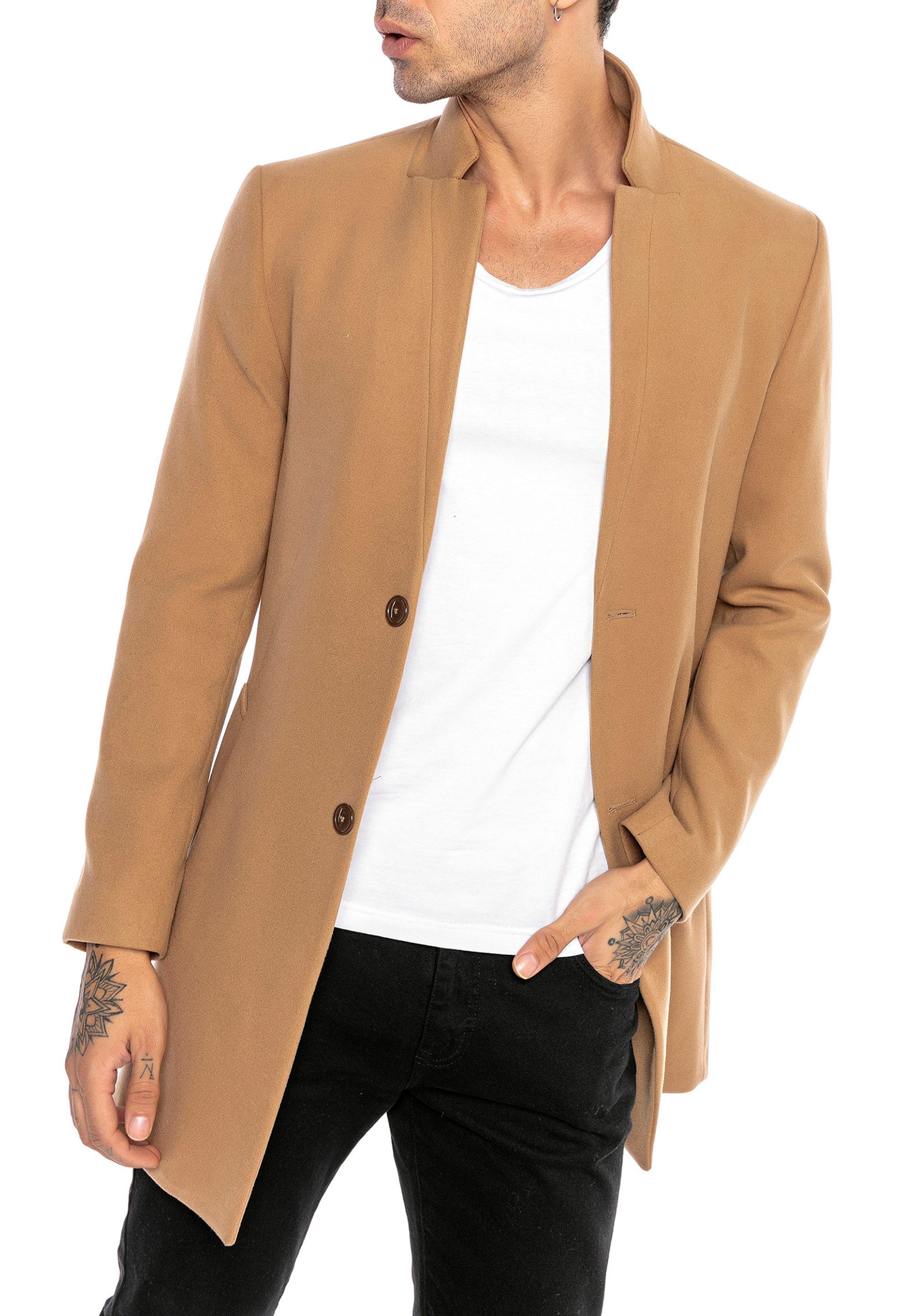 RedBridge Kurzmantel im minimalistischen Look für günstig online kaufen
