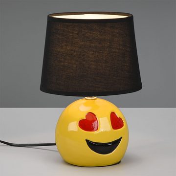 etc-shop Tischleuchte, Leuchtmittel nicht inklusive, Nachttischlampe Keramik Tischlampe für Schlafzimmer
