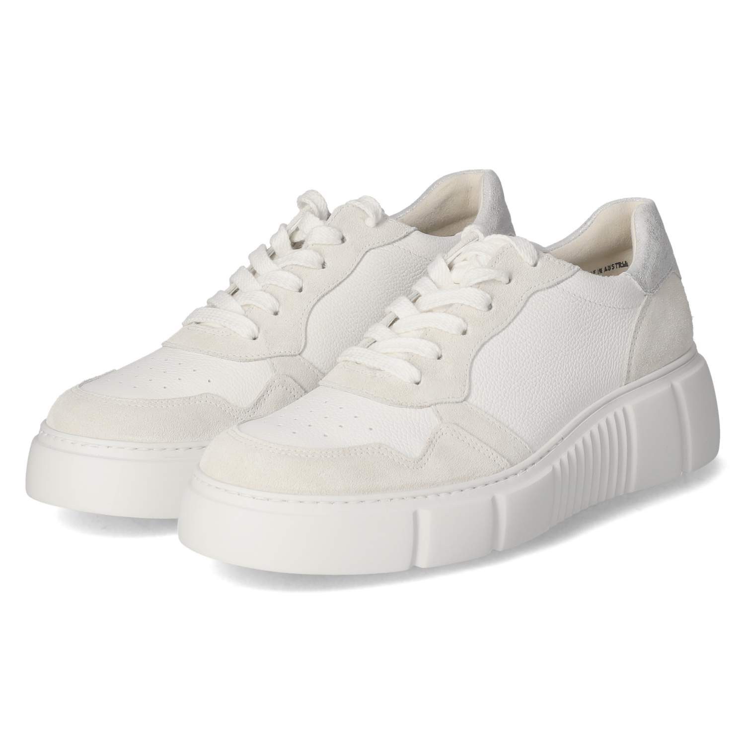 Paul Green Paul Green 5401-00 Damen Leder weiss Schnürschuh günstig online kaufen