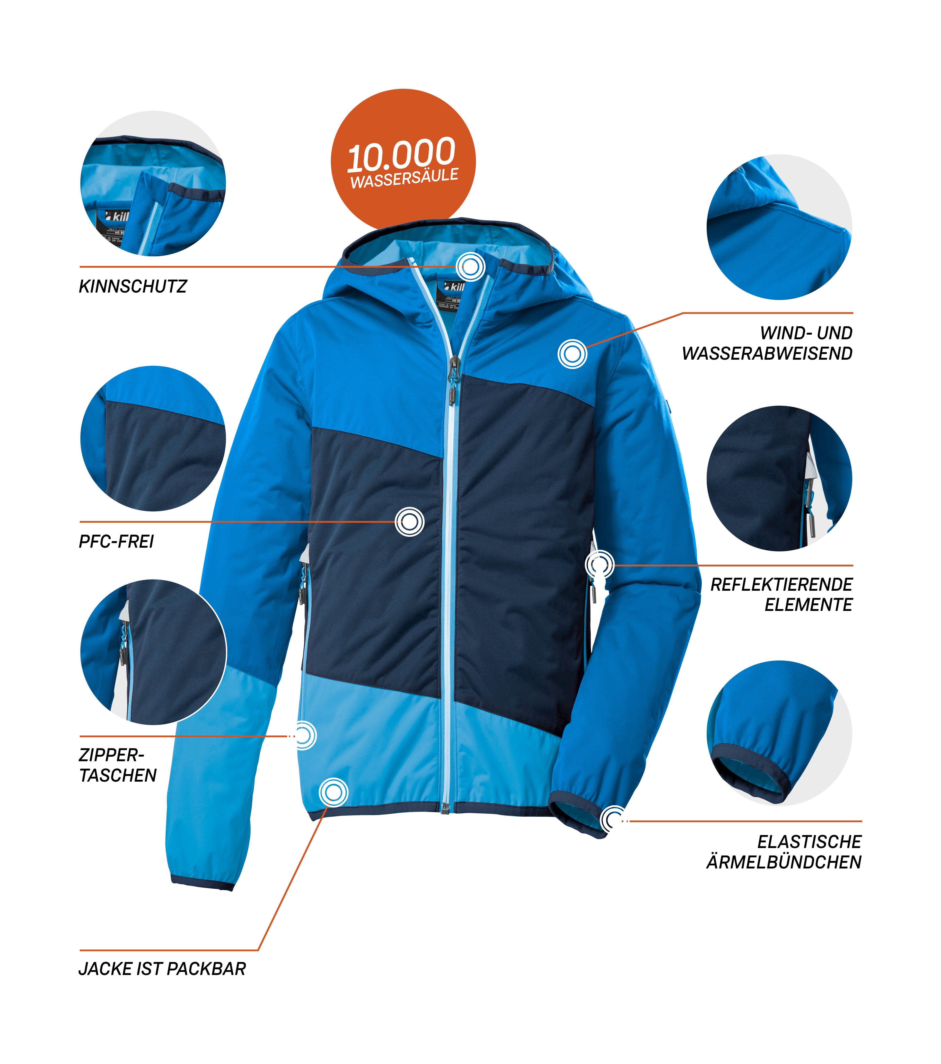 Killtec Outdoorjacke KOS BYS 223 JCKT blau