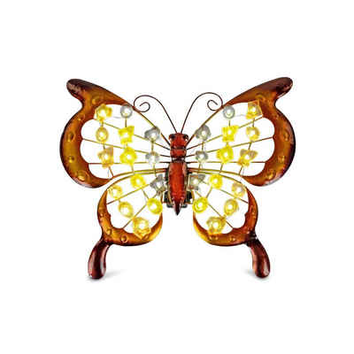 formano Wanddekoobjekt Wanddeko mit Licht Schmetterling (Stück, 1 St., 1 Schmetterling)