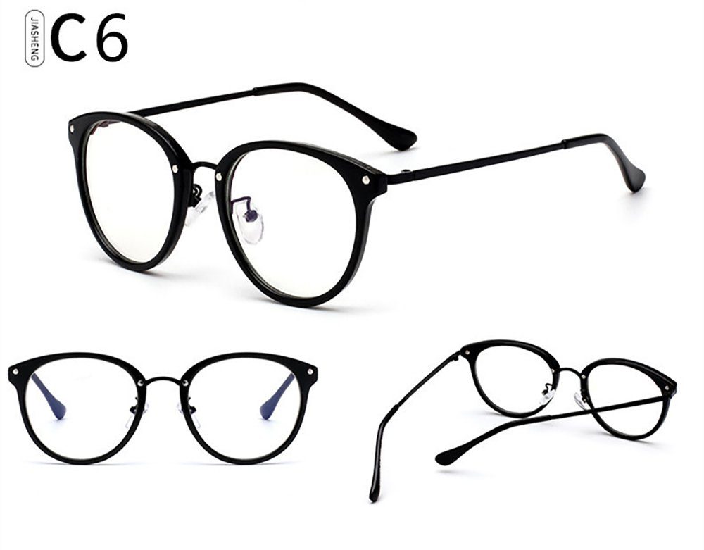 PACIEA Brille Runde Rahmen Anti Blaulicht Gläser | Brillengestelle