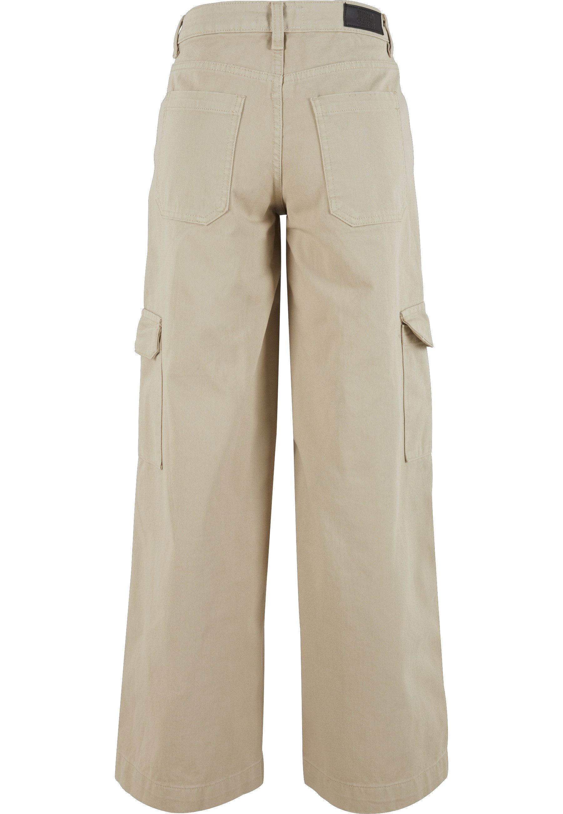 URBAN CLASSICS Cargohose Urban Classics Damen Ladies Low Waist Cargo Pants (1-tlg)