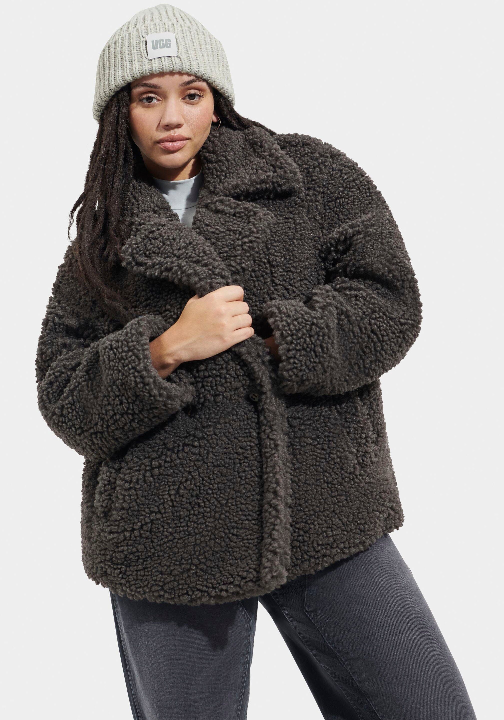 UGG Fellimitatjacke W GERTRUDE SHORT TEDDY COAT