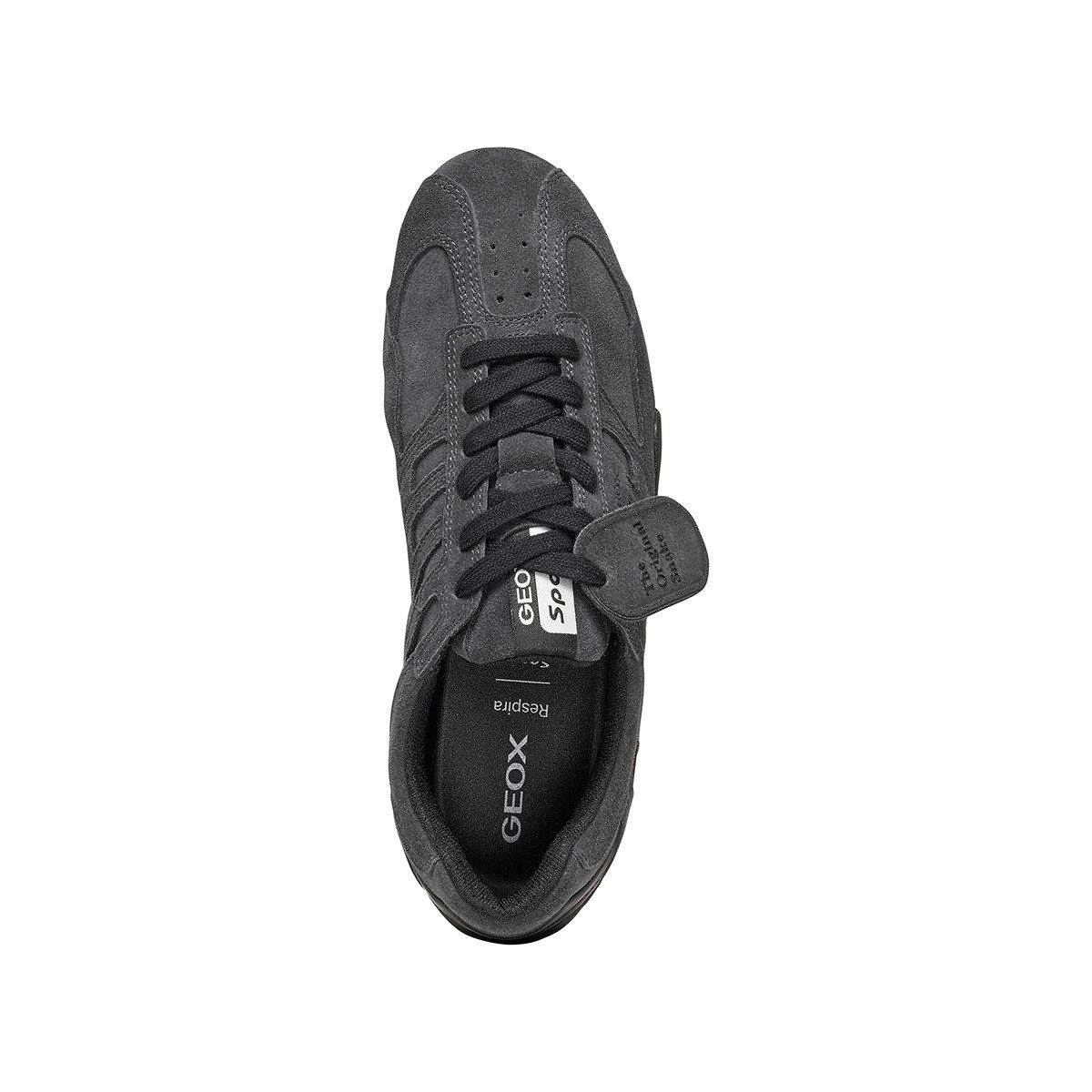 Geox GEOX SNAKE, Sneaker, Grau, dunkel, Damen Sneaker