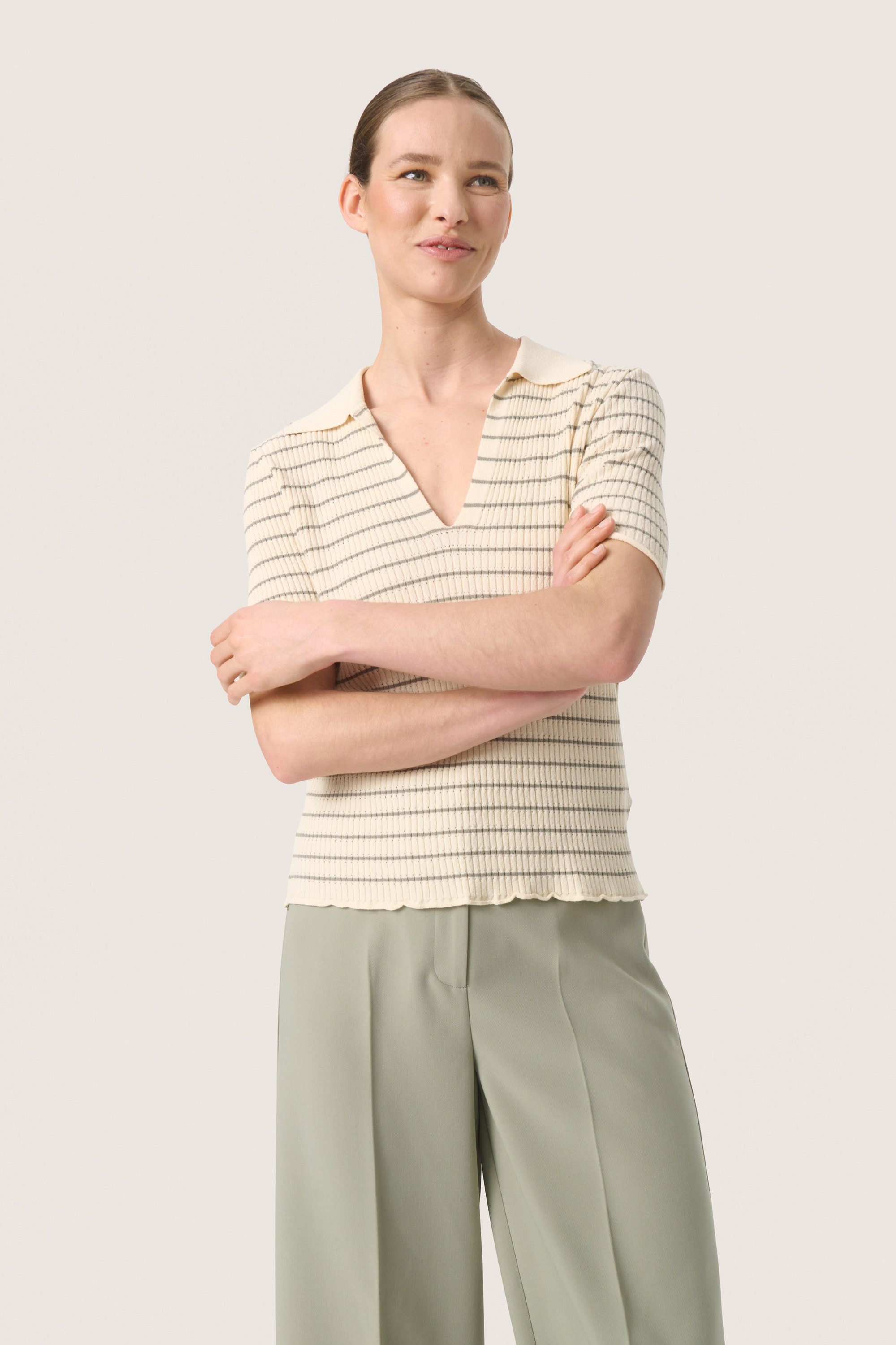 SOAKED IN LUXURY Strickpullover Strickpullover SLLidya