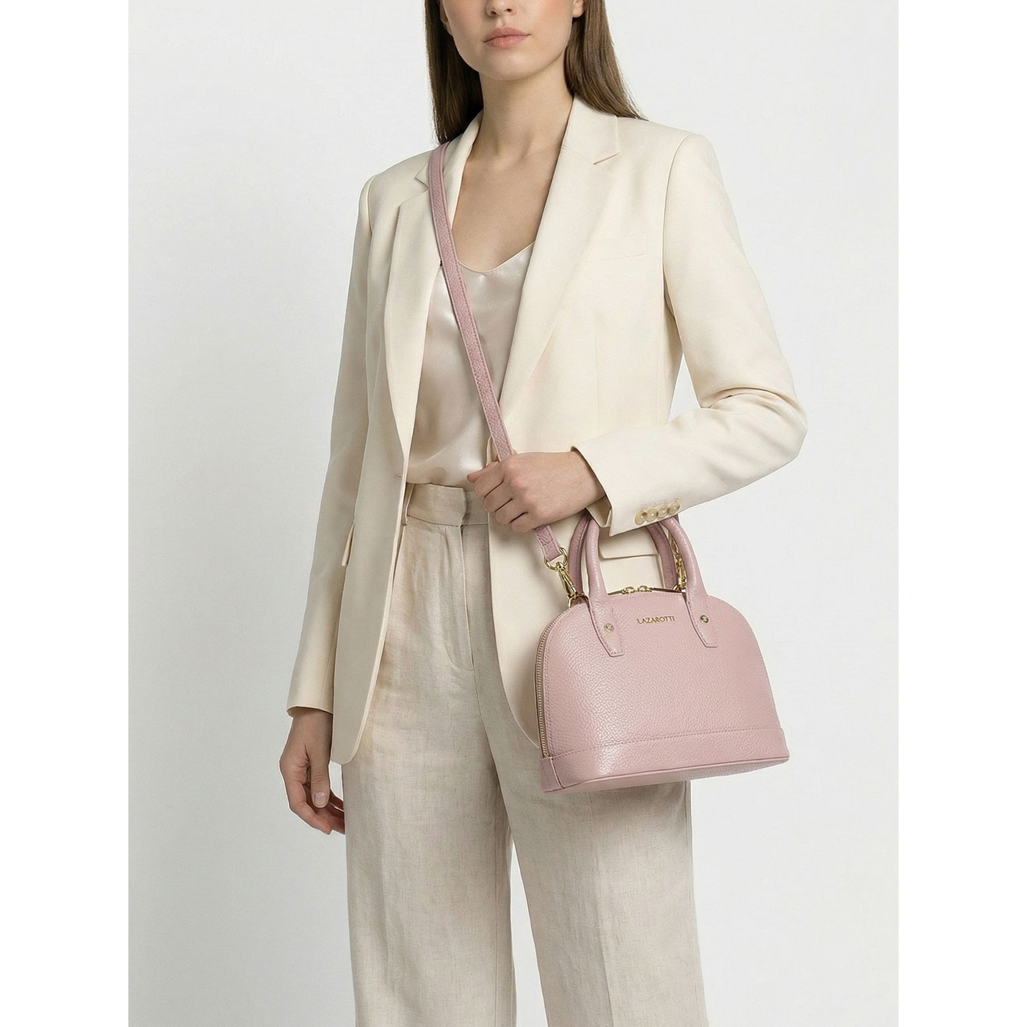Lazarotti Henkeltasche Bologna Leather, Leder