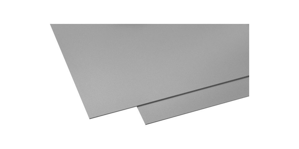 GUTTA Schneide- und Abdeckplatte Gutta Hartschaumplatte 50 x 100 cm, 3 mm, grau, Kunststoff