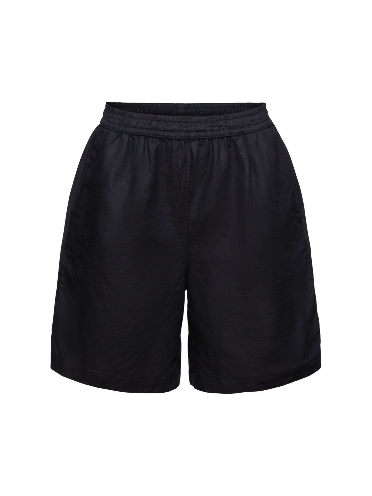 Esprit Shorts Pull-on-Shorts aus Baumwolle-Leinen-Mix (1-tlg)