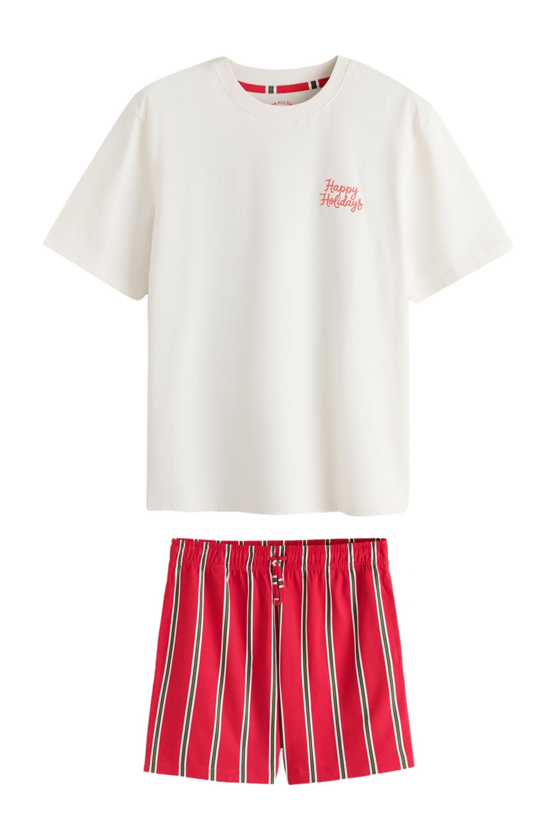 Next Pyjama Happy Holidays Schlafanzug, Familienkollektion (2 tlg)