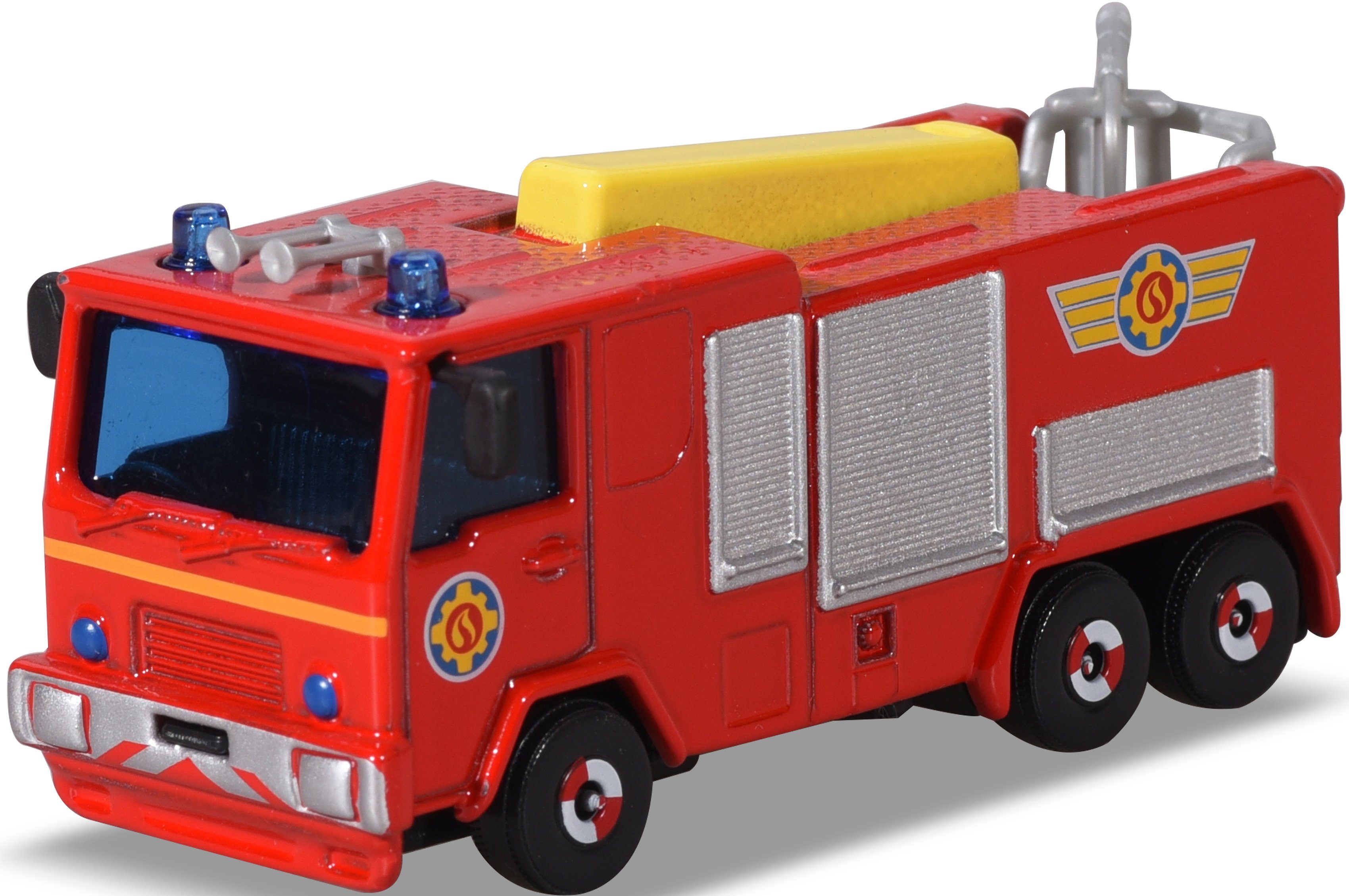 Dickie Toys Spielzeug-Auto Feuerwehrmann Fahrzeuge-Set Sam, die-cast