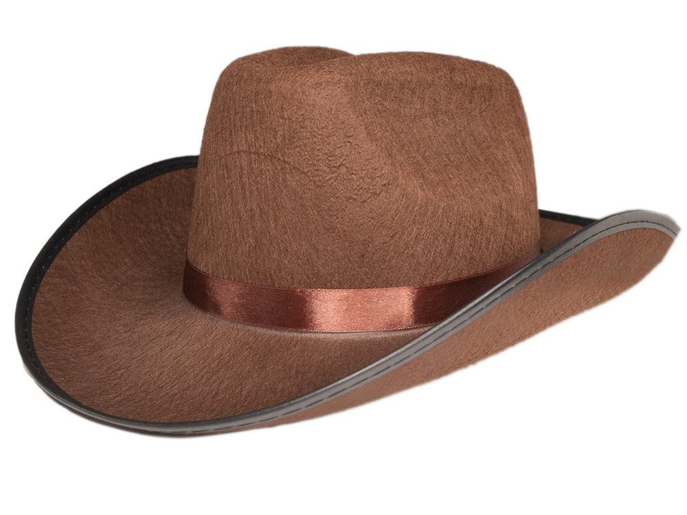 Fyasa Kostüm Cowboyhut braun