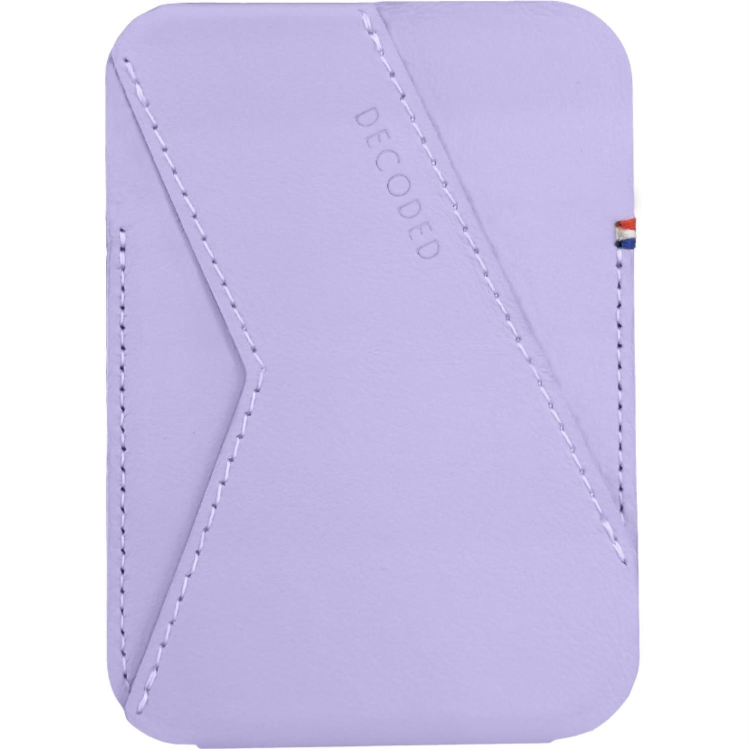 DECODED Decoded Silicone MagSafe Card Stand Sleeve - Dig. Lavender Smartphone-Halterung