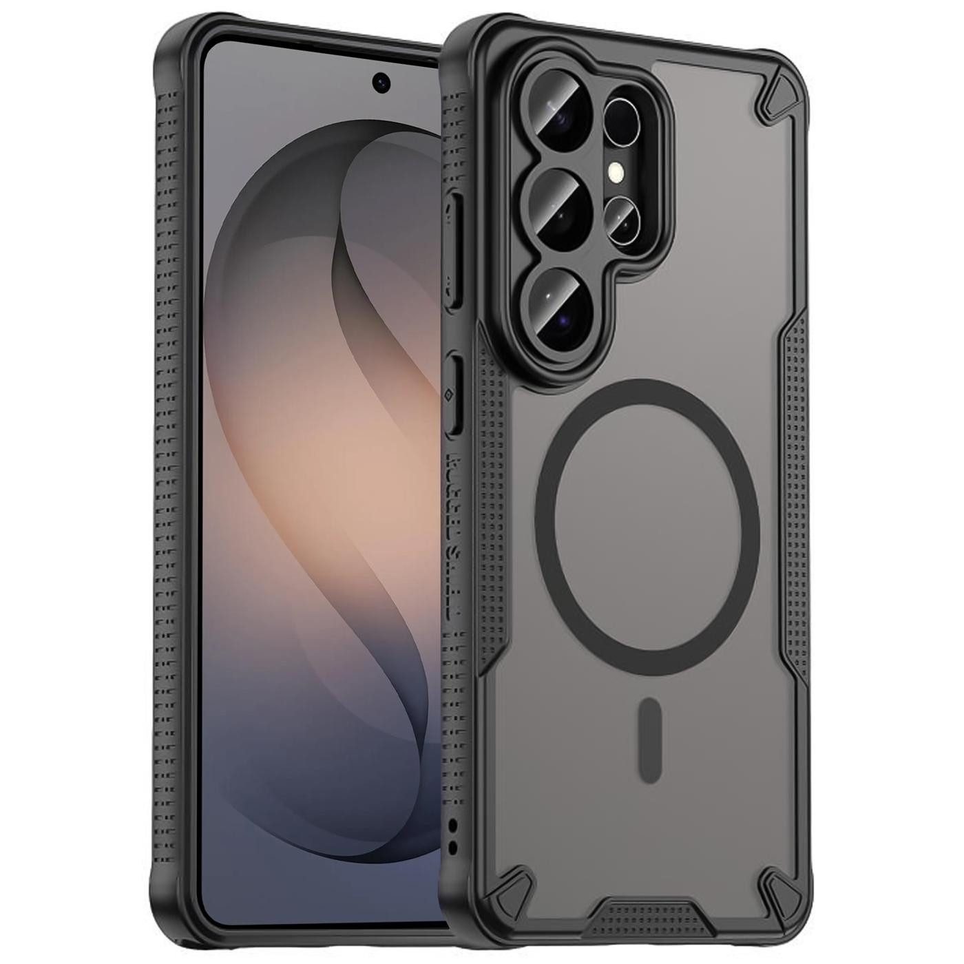 CoolGadget Handyhülle Defender Series Handy Hülle für Samsung Galaxy S26 Ultra 6,9 Zoll, Magsafe TPU Schlicht Robust Schutzhülle für Galaxy S26 Ultra Hülle