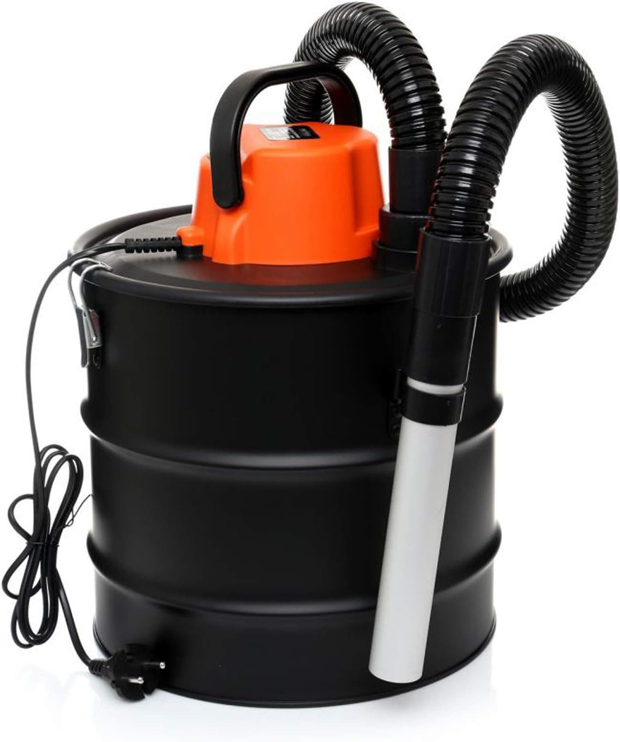 Kraft&Dele Nass-Trocken-Sauger Aschesauger Rußsauger Grillsauger Ofen 2000W HEPA Filter 20l, 2000 W