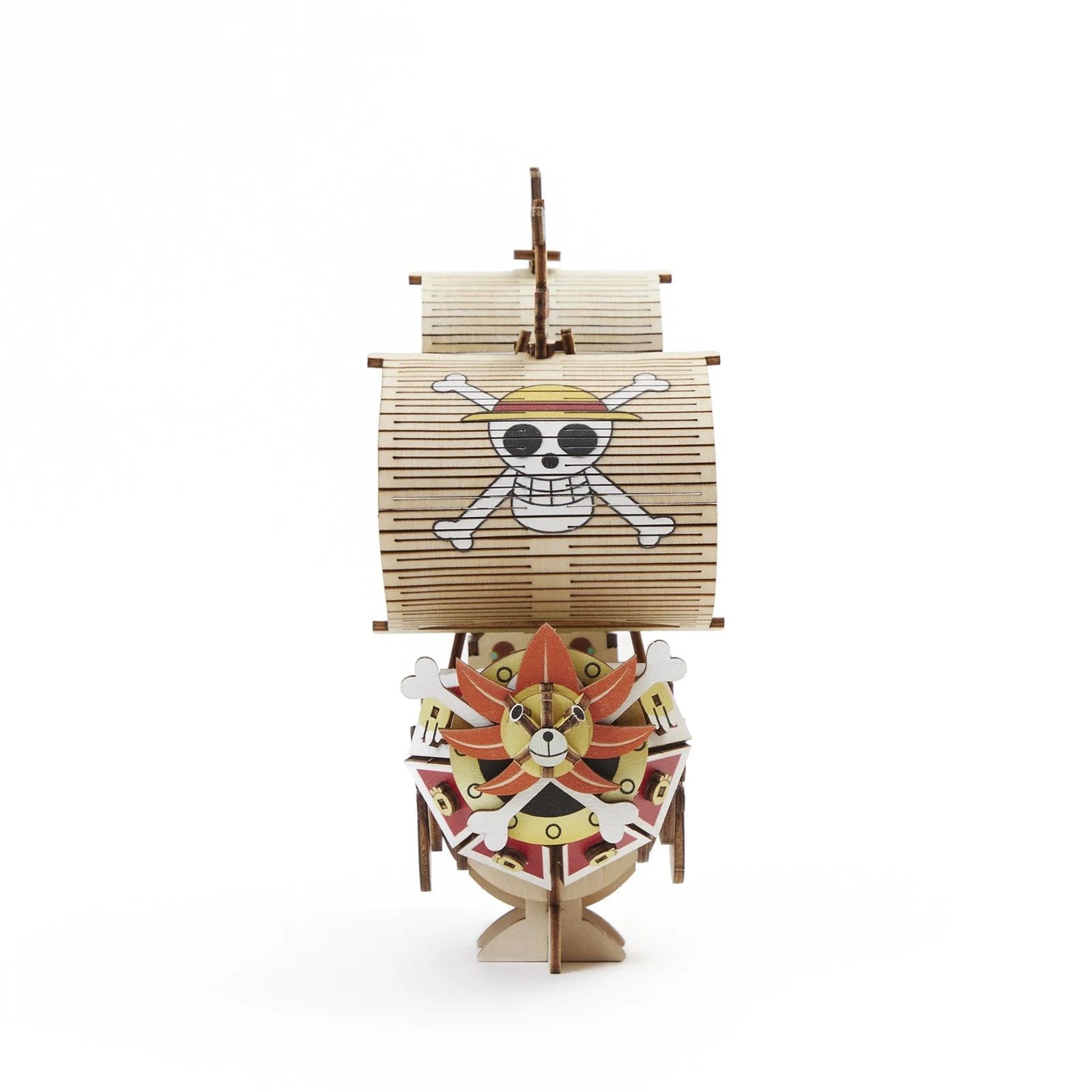 One Piece Modellbausatz One Piece Thousand Sunny Holzmodell-Bausatz – 135 Teile Wood Model Kit